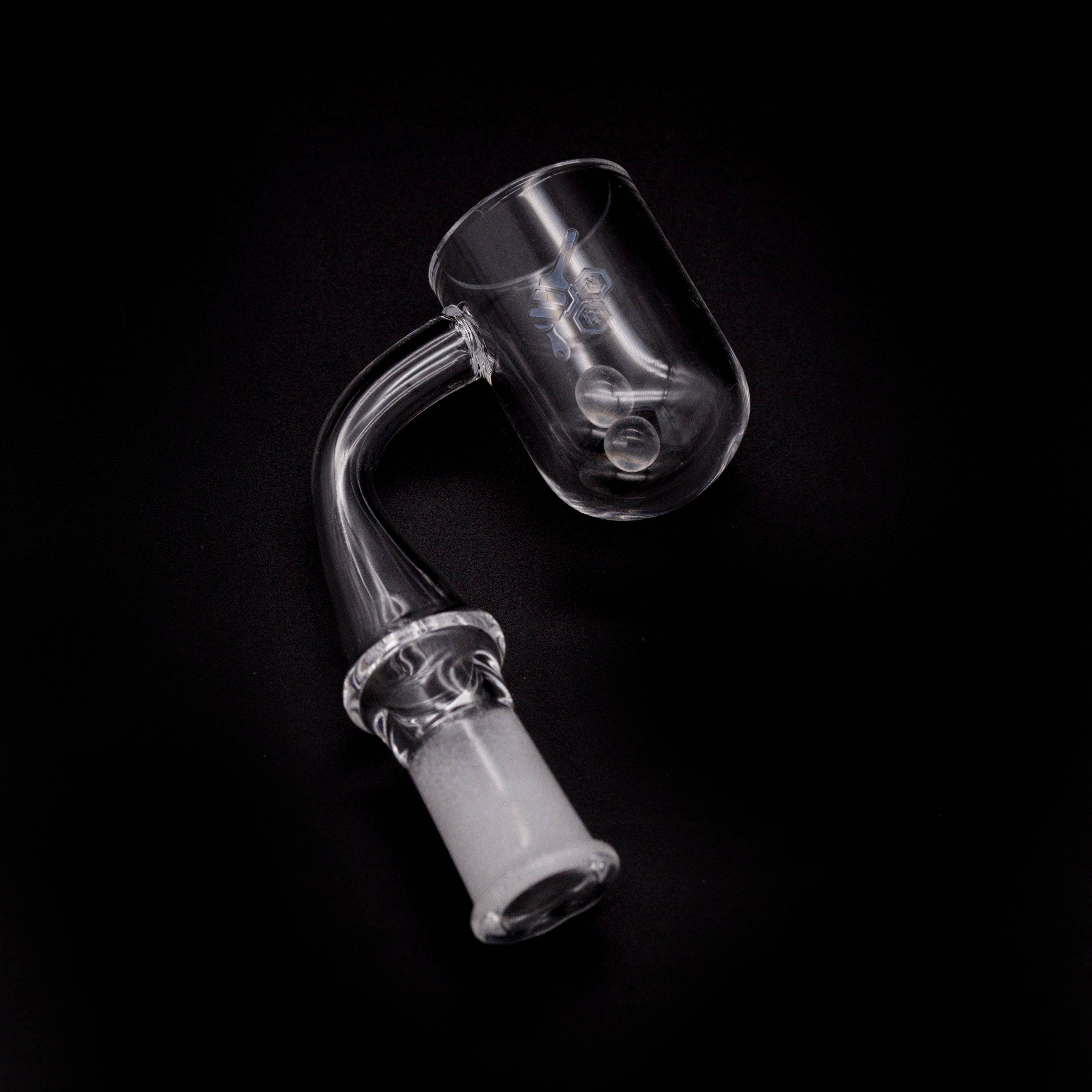 HONEY CYCLONE QUARTZ BANGER - 90° DEGREE | YL - Discreet Smoker