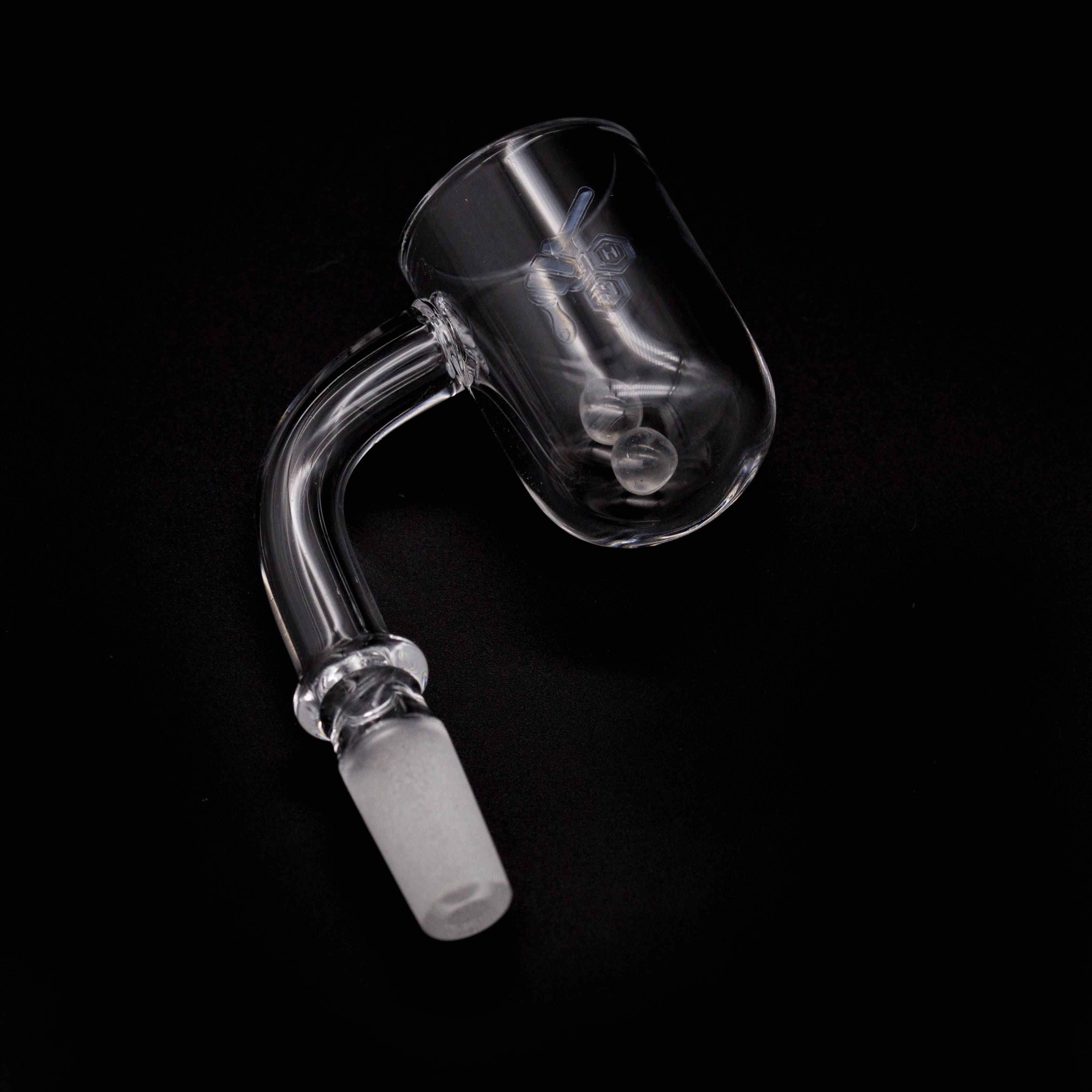 HONEY CYCLONE QUARTZ BANGER - 90° DEGREE | YL - Discreet Smoker