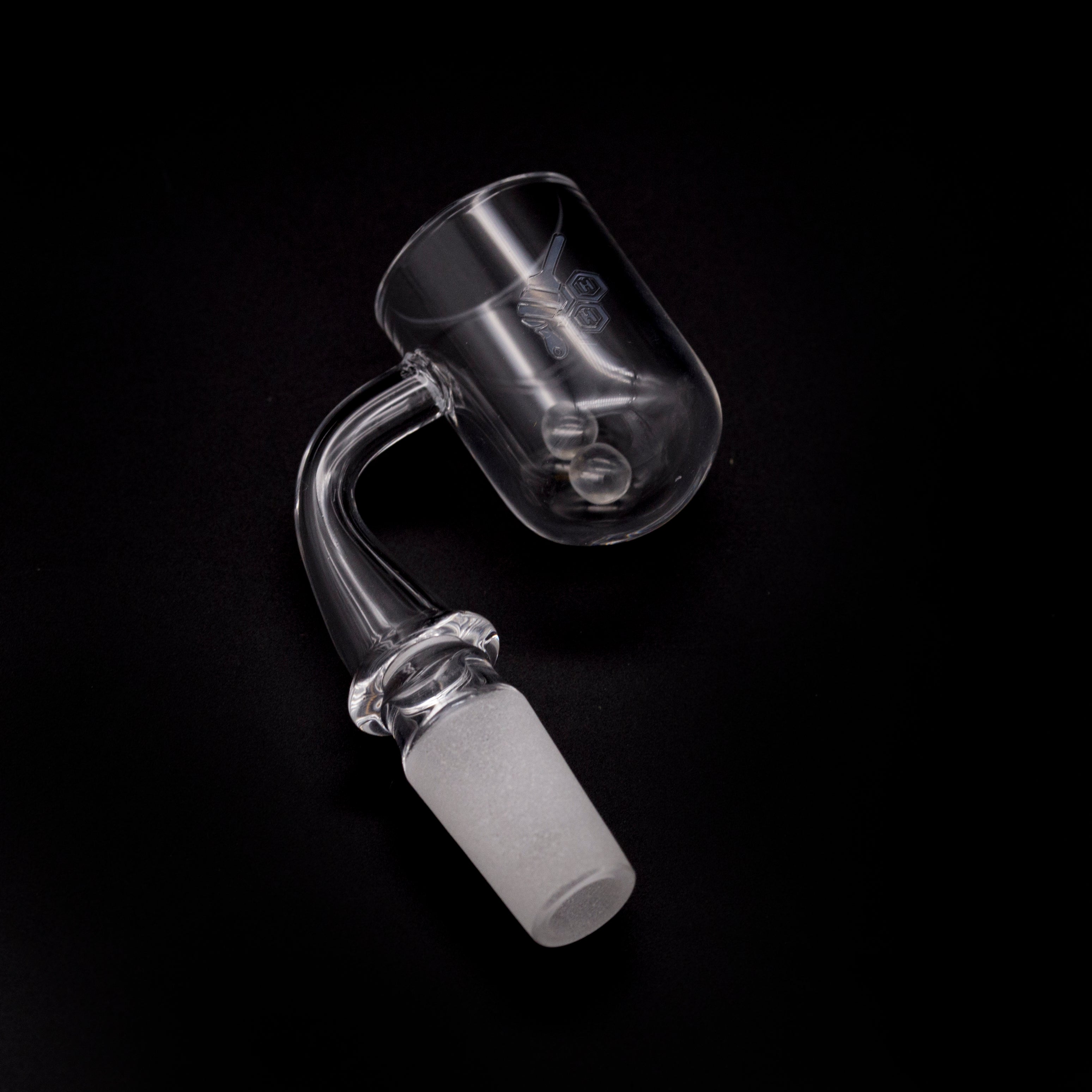 HONEY CYCLONE QUARTZ BANGER - 90° DEGREE | YL - Discreet Smoker
