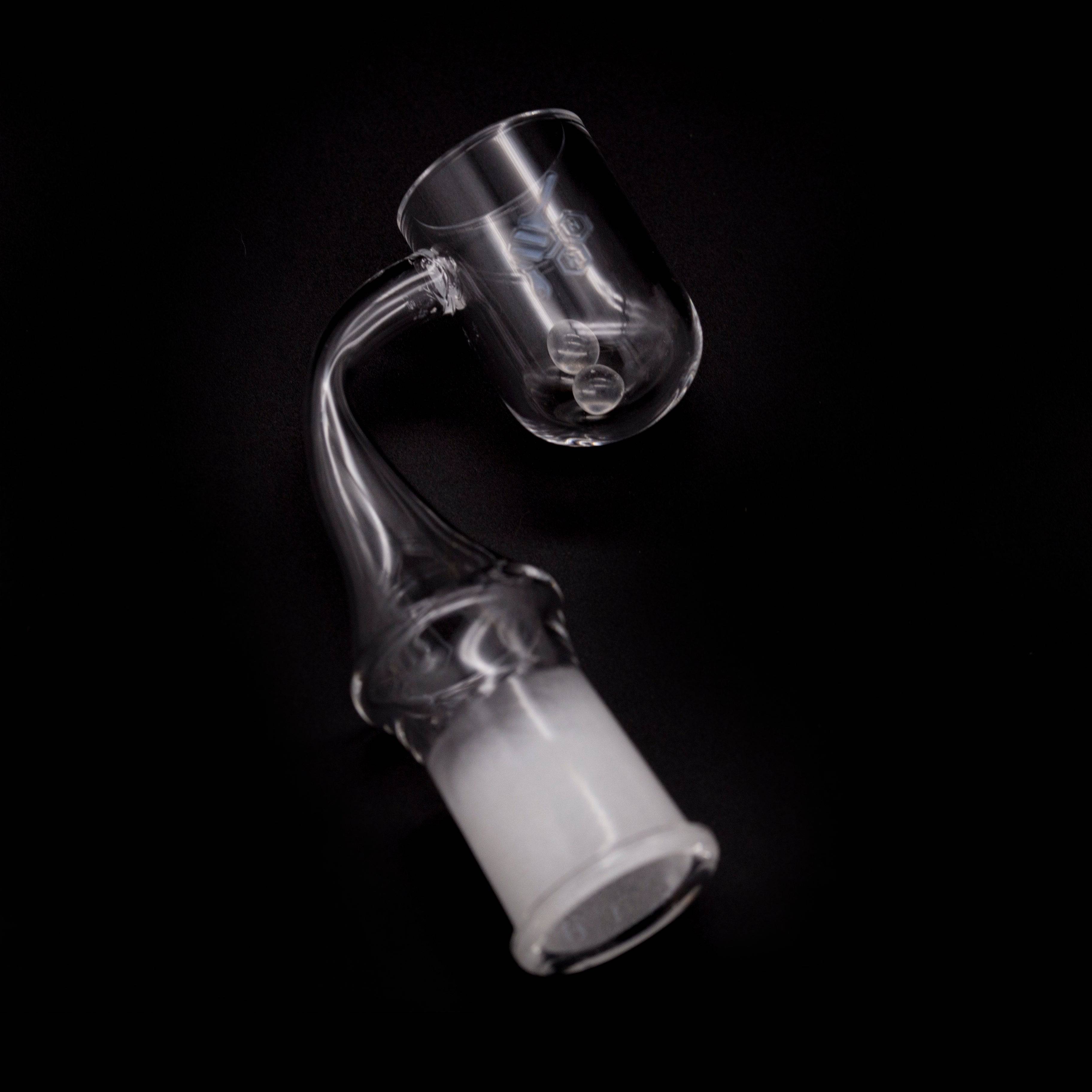HONEY CYCLONE QUARTZ BANGER - 90° DEGREE | YL - Discreet Smoker