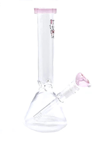 Pink Hello Kitty Bong - Discreet Smoker
