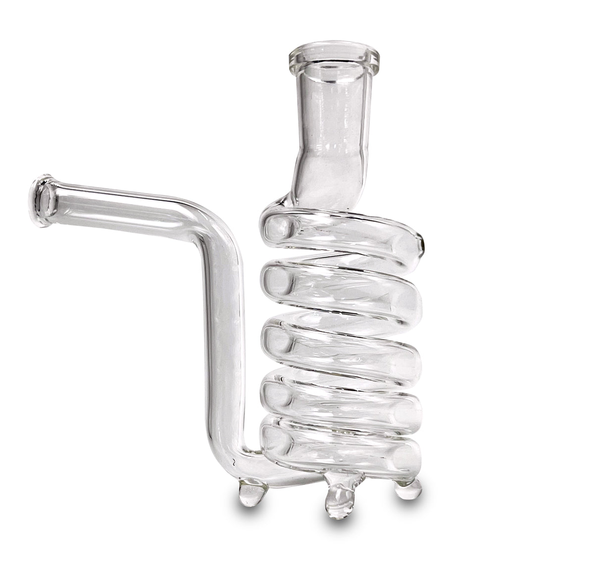 Standing Coil 14mm Glass Stem - Discreet Smoker