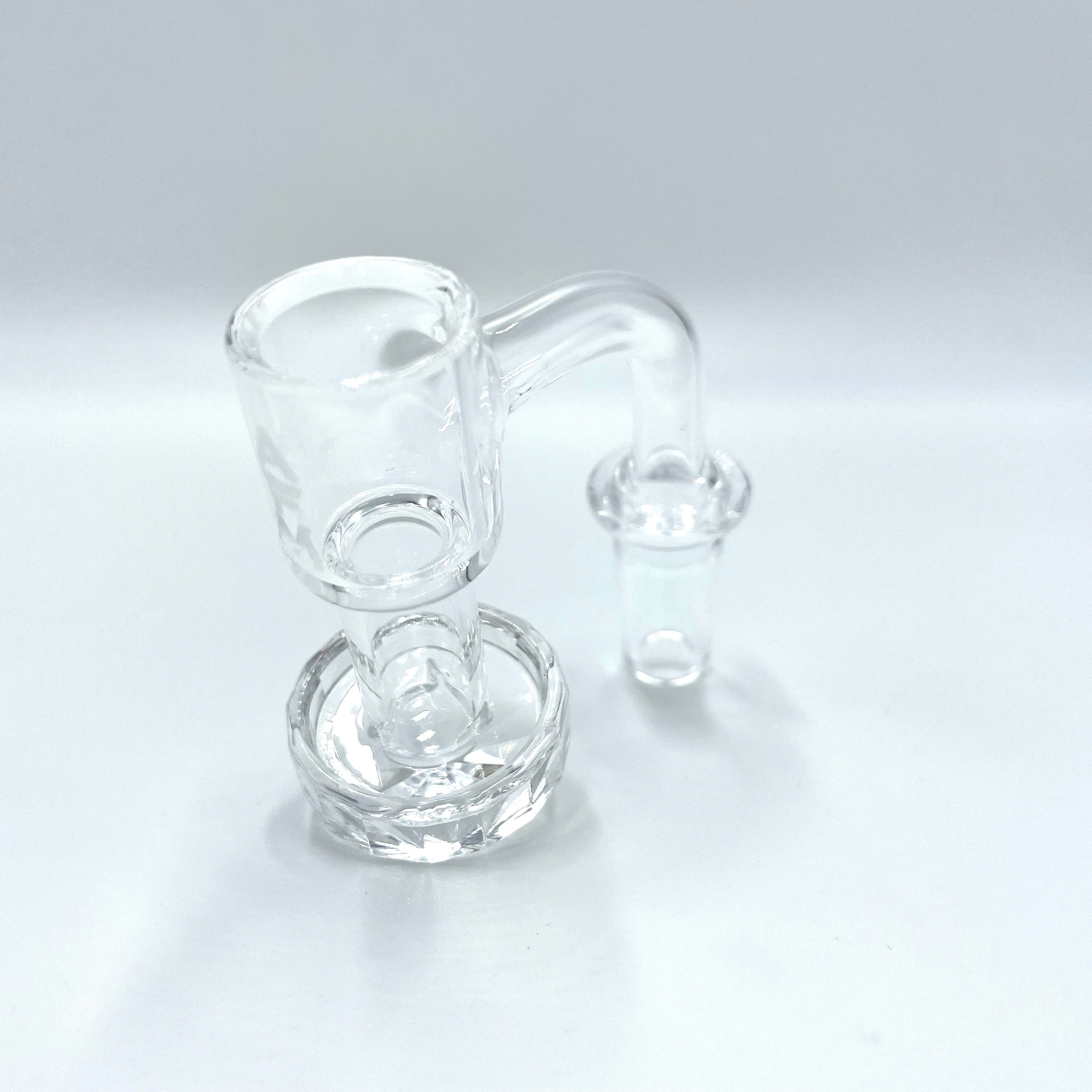 3mm x 20mm AFM Full Weld Diamond Bottom Terp Slurper - Discreet Smoker