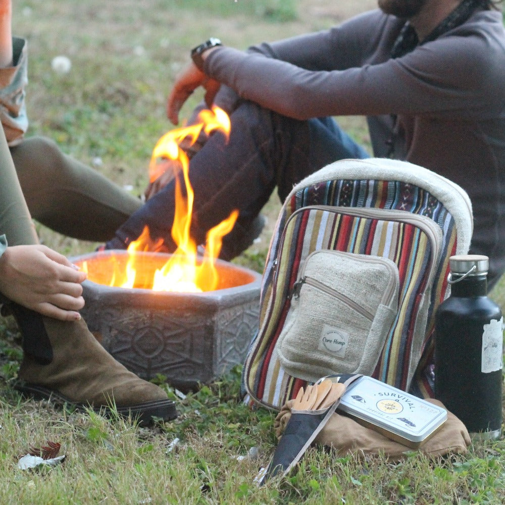 Large Boho Backpack by campfire