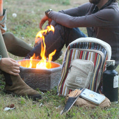 Large Boho Backpack by campfire