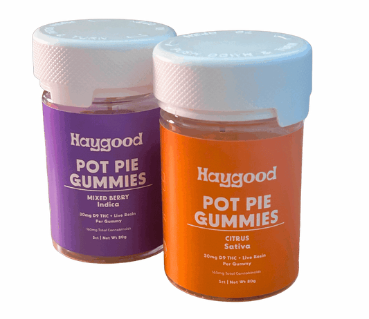 30mg Pot Pie Wheels w/ Live Resin - Mixed Berry (Indica) or Citrus (Sativa) - Discreet Smoker