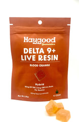 Blood Orange - Delta 9 Live Resin Gummies - Hybrid - Discreet Smoker