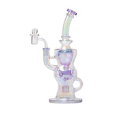 Human Grade 11.5" Swiss Incycler Glass Water Pipe - Discreet Smoker
