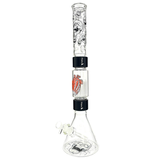Prism Skull Beaker Double Stack - Discreet Smoker