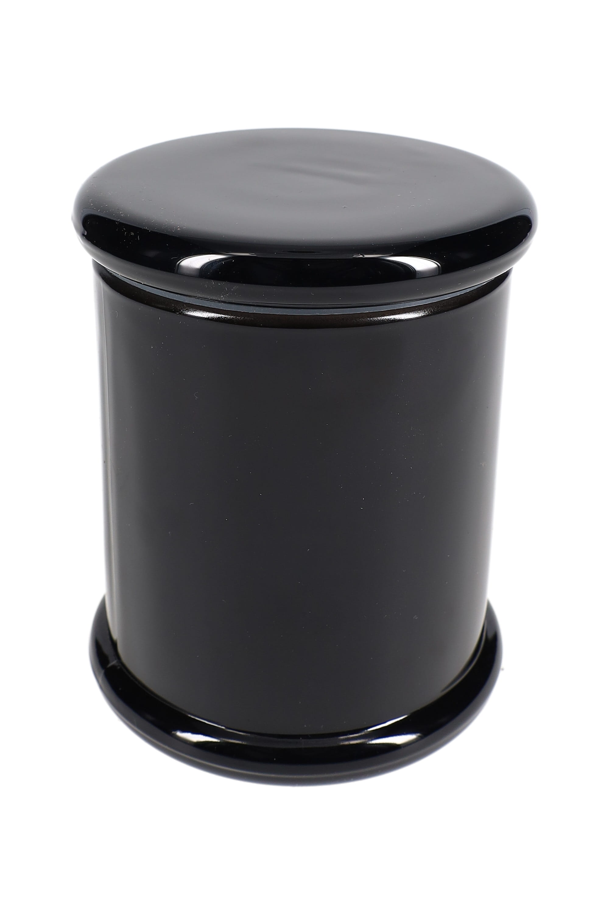 Large Colored Glass Jar – 4″ H × 3½″ - Discreet Smoker