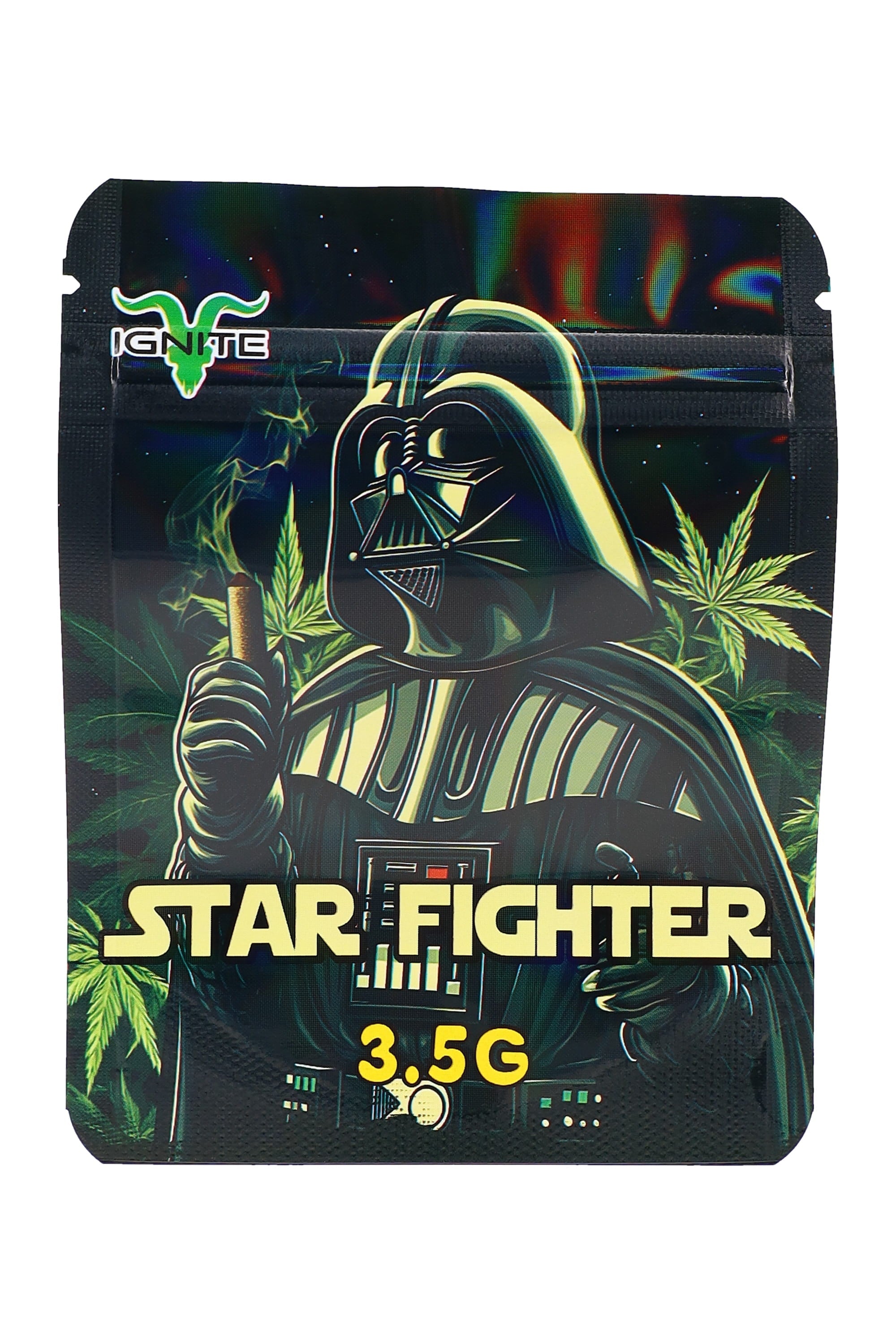 Mylar ⅛ oz Bags – Astronaut Designs – 50 Pack – Choose Style - Discreet Smoker