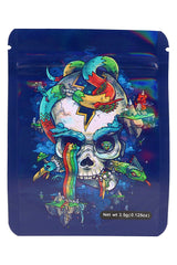 Mylar ⅛ oz Bags – Skull Designs – 50 Pack – Choose Style - Discreet Smoker