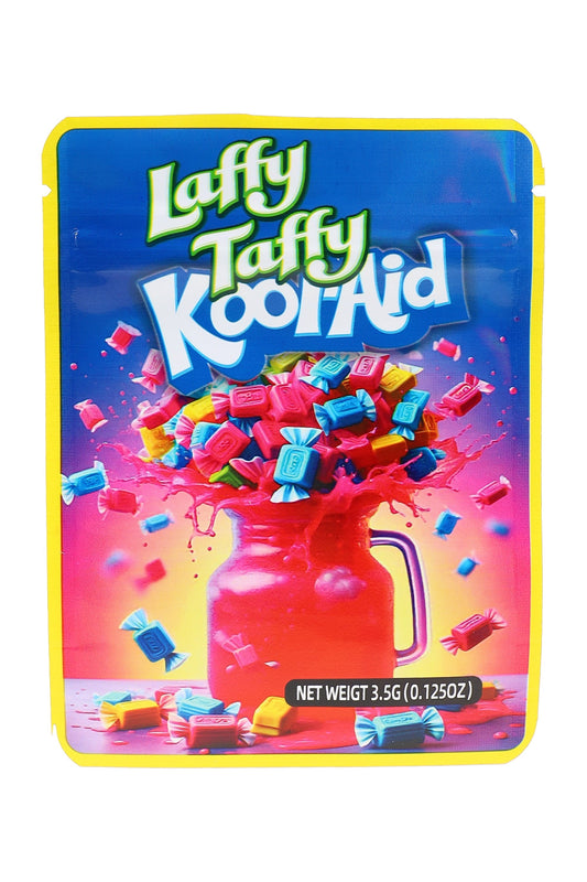 Printed Mylar 3.5 g Bags “Sugary Treats” – Choose Design – 50-Pack - Discreet Smoker