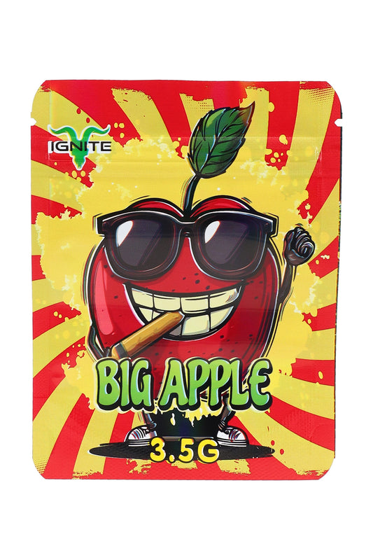Printed Mylar 3.5 g Bags “Sweet Goodies” – Choose Design – 50-Pack - Discreet Smoker