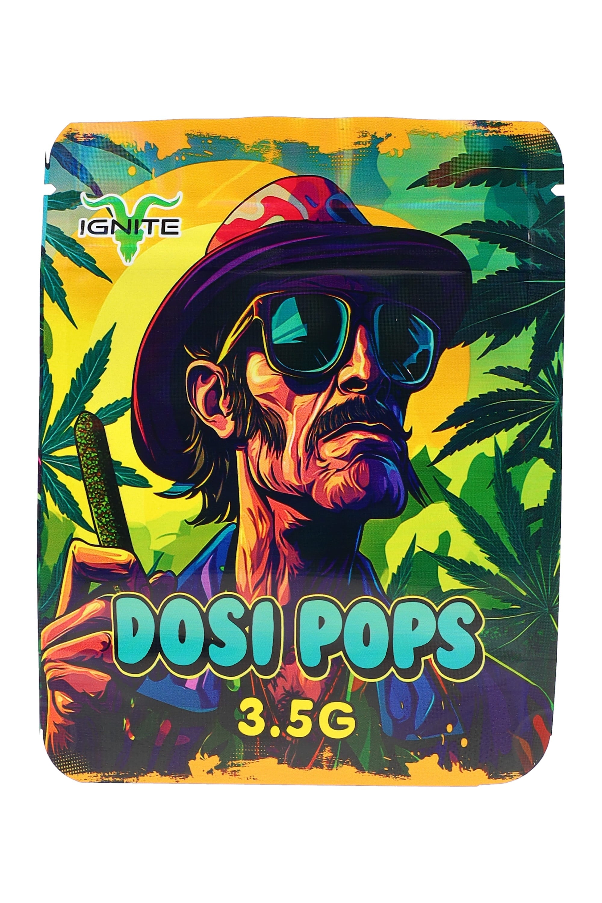Mylar ⅛ oz Bags – Strain Art – 50 Pack – Choose Style - Discreet Smoker