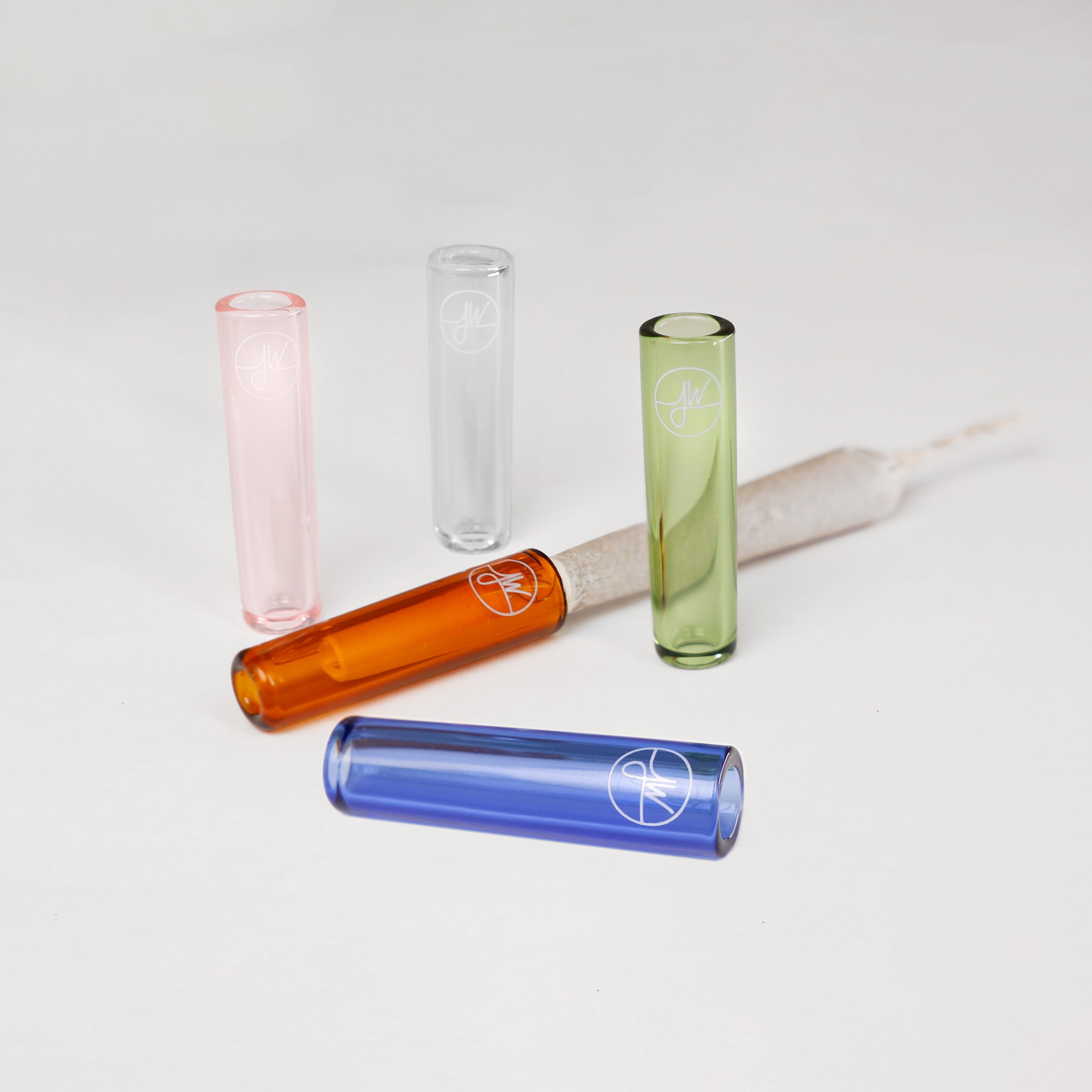 Glass Joint Tip | Amber - Discreet Smoker