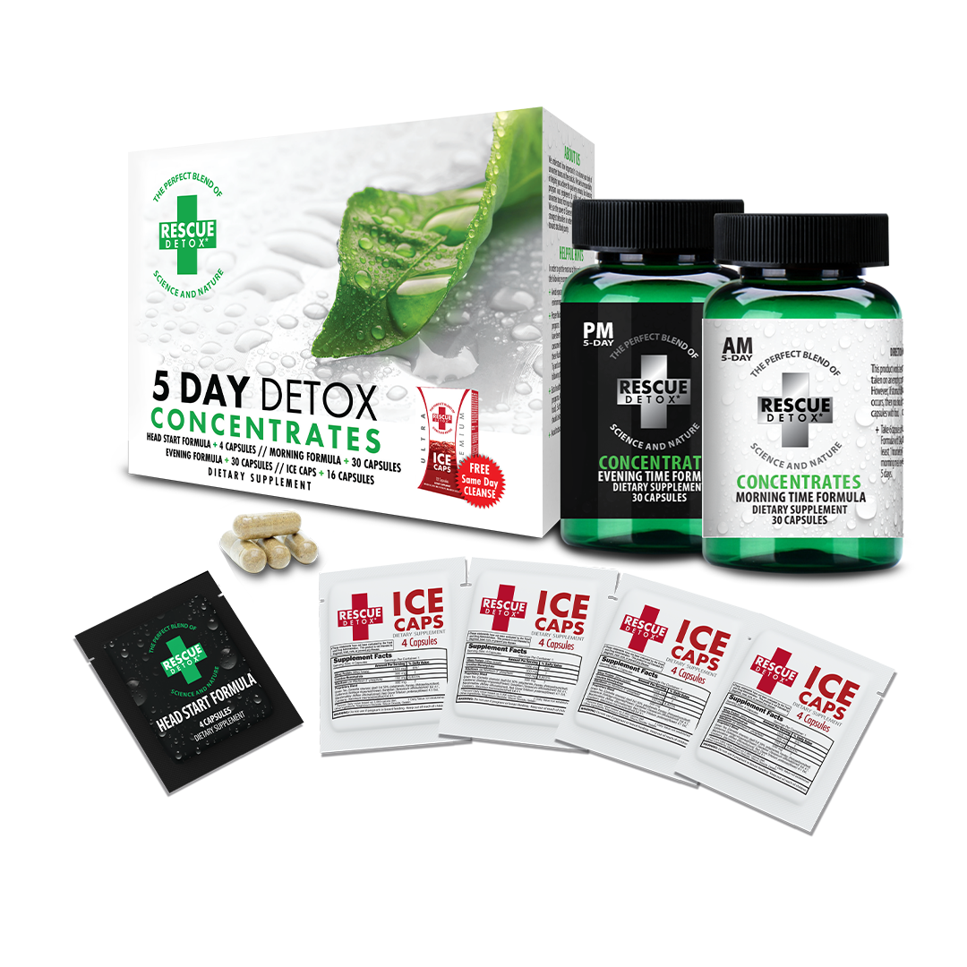 Rescue Detox Concentrates Detox Kit - Discreet Smoker