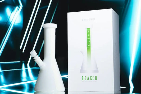 KLEAN White Series - Beaker - Discreet Smoker