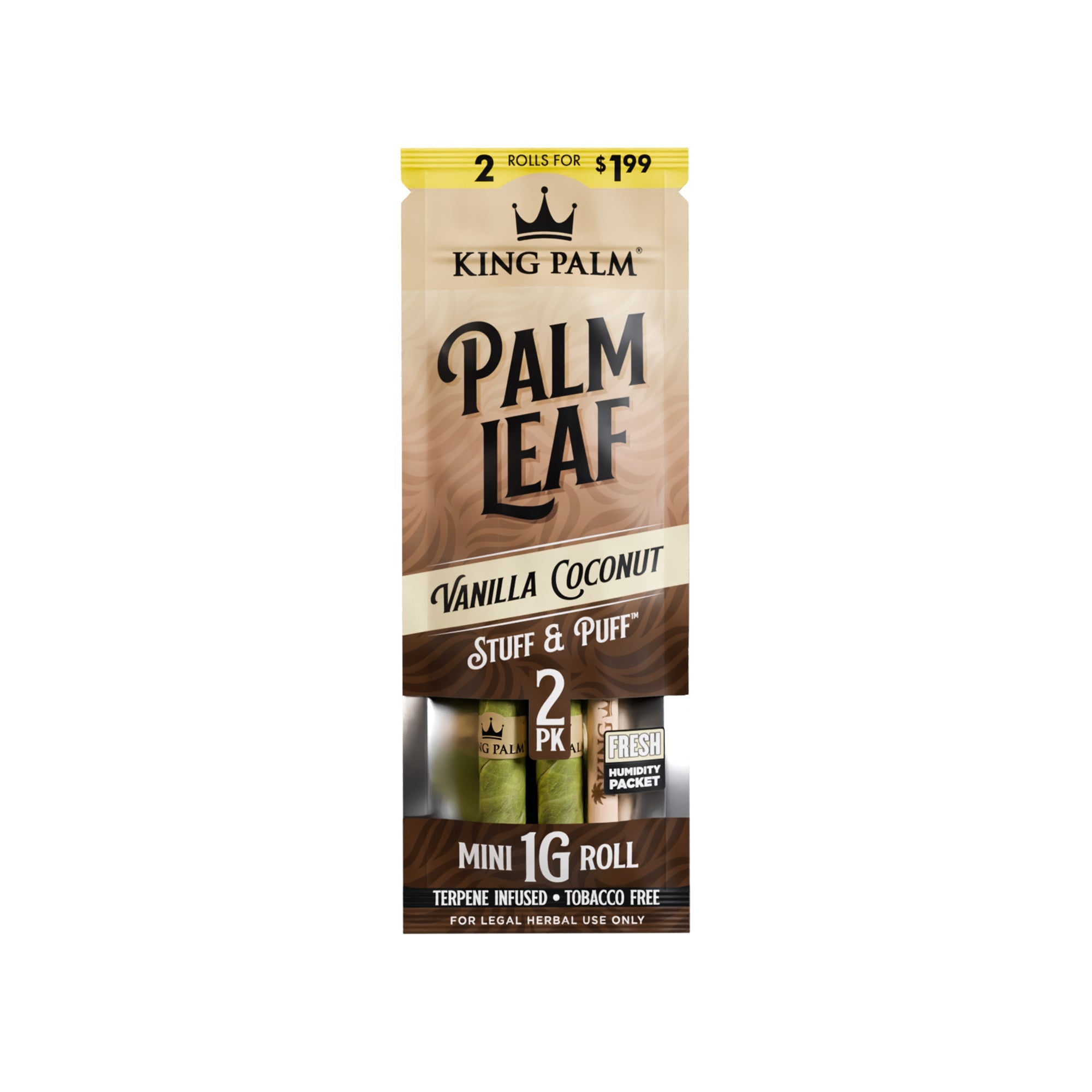 King Palm Cones – Mini – PP $1.99 – 2pk – 10ct - Discreet Smoker