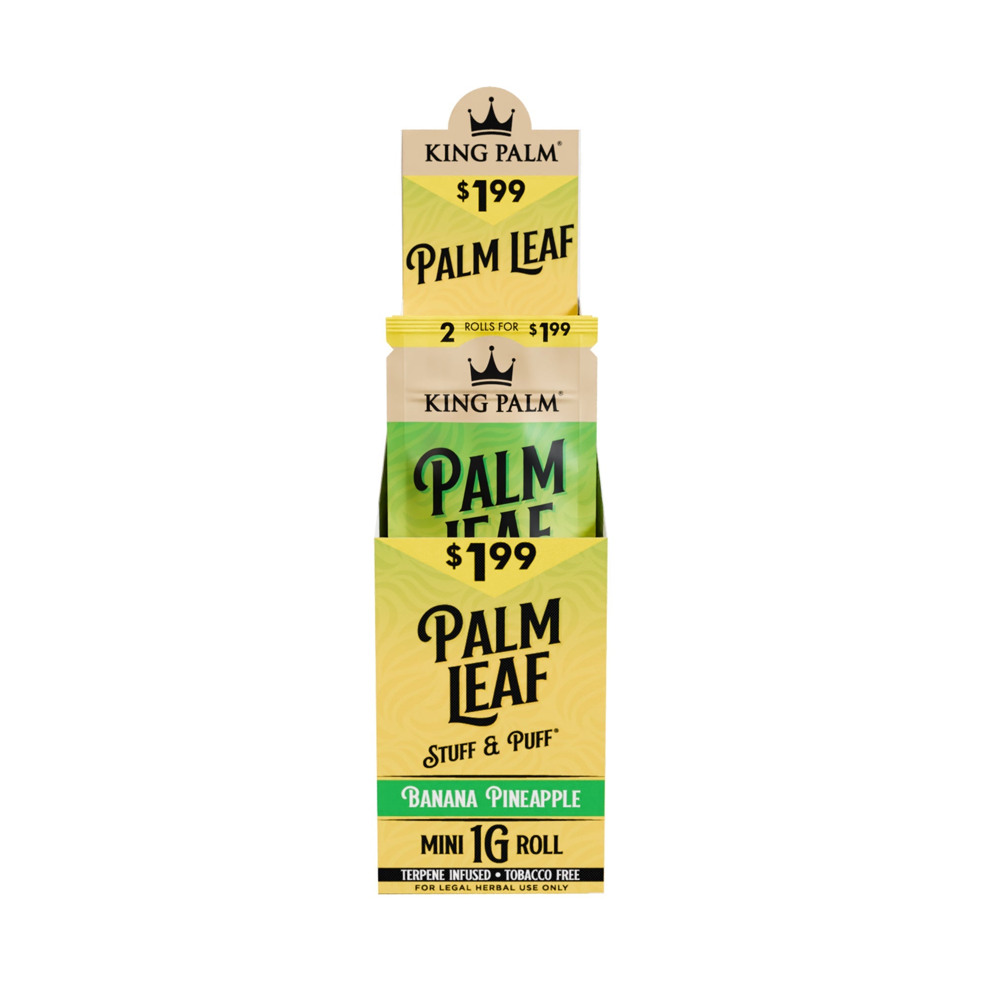 King Palm Cones – Mini – PP $1.99 – 2pk – 10ct - Discreet Smoker