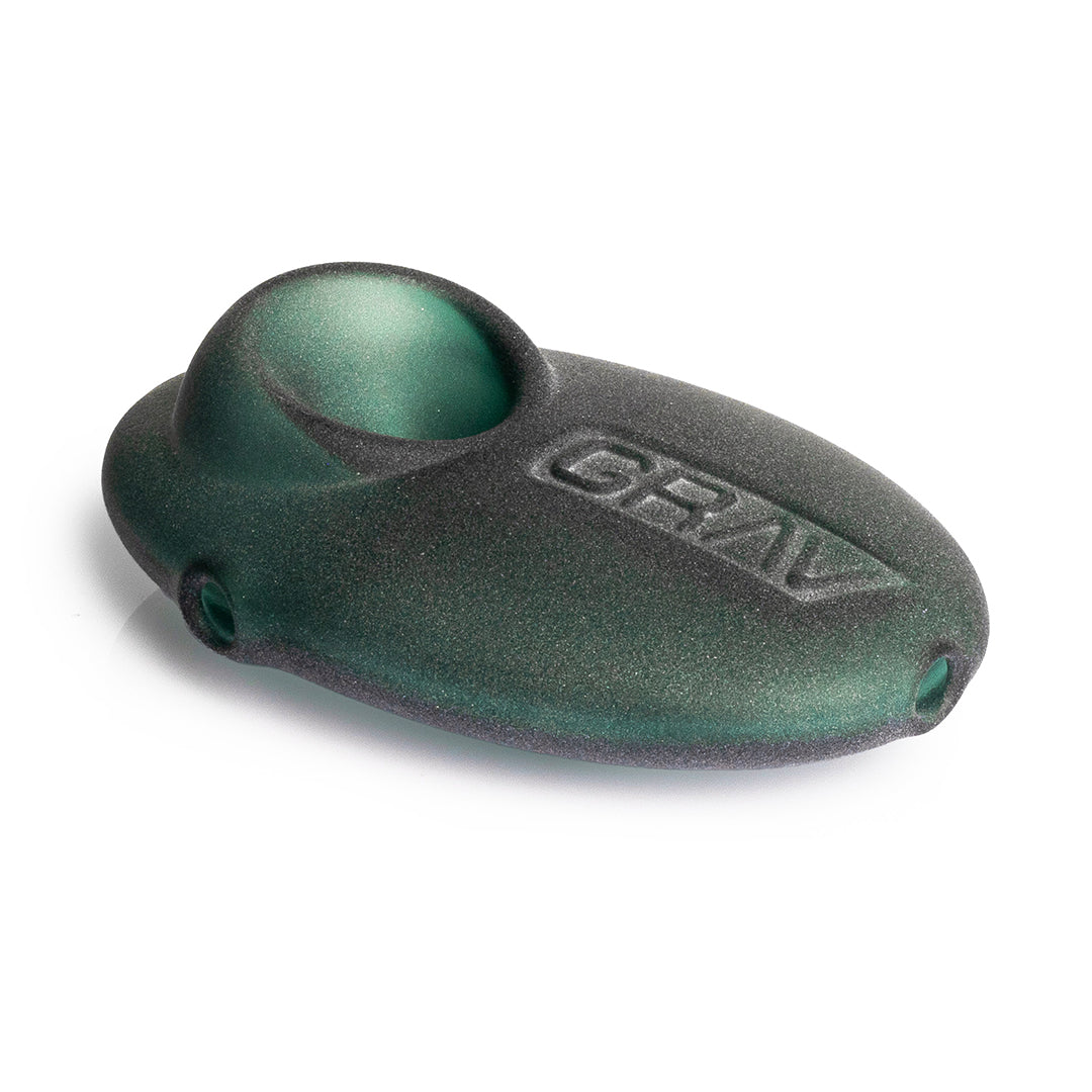 Grav Sandblasted Pebble Spoon Pipe - Discreet Smoker