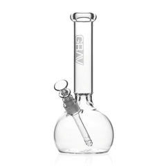 GRAV Round Base Glass Water Pipe - Discreet Smoker