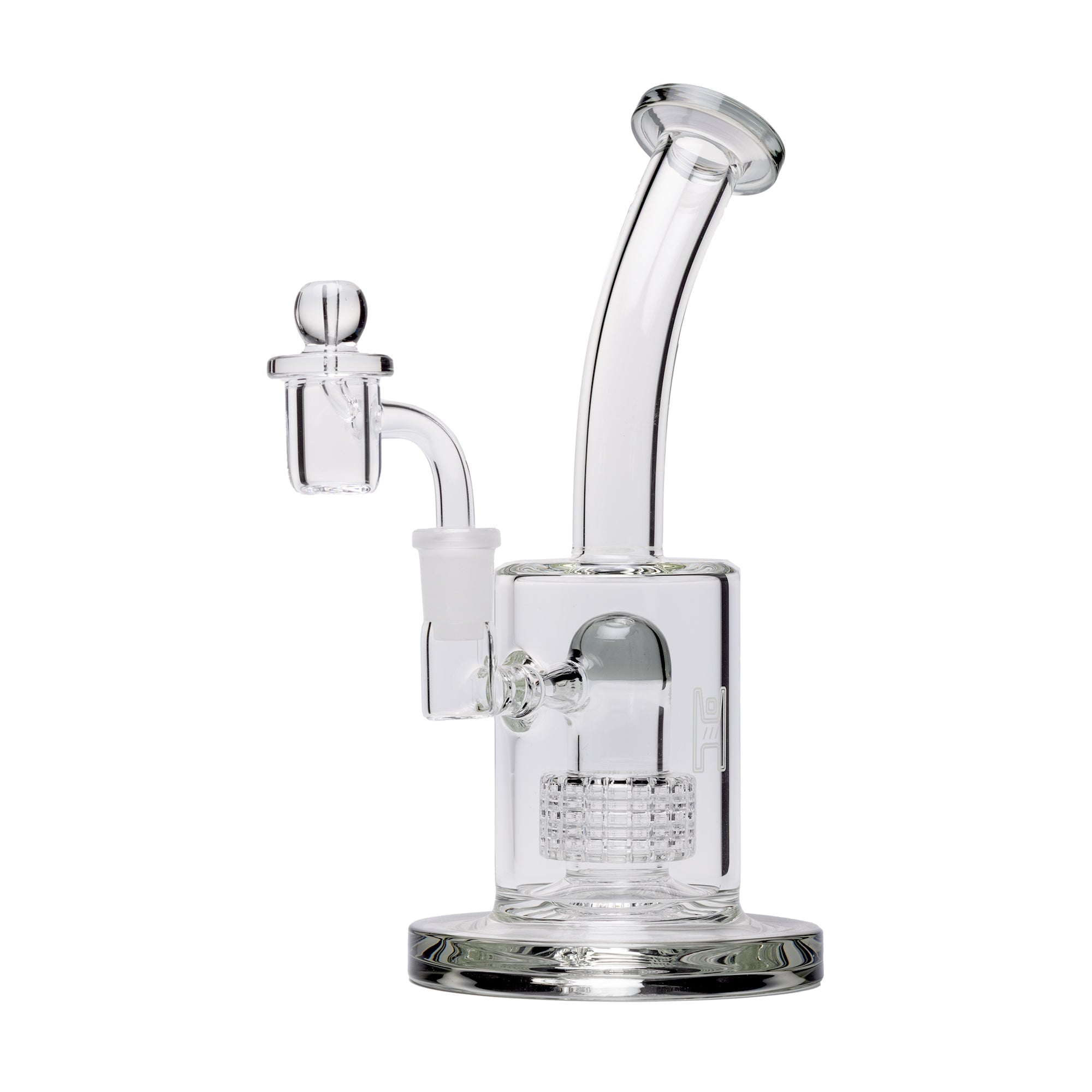 Human Grade Neo Glass Rig Water Pipe - Discreet Smoker