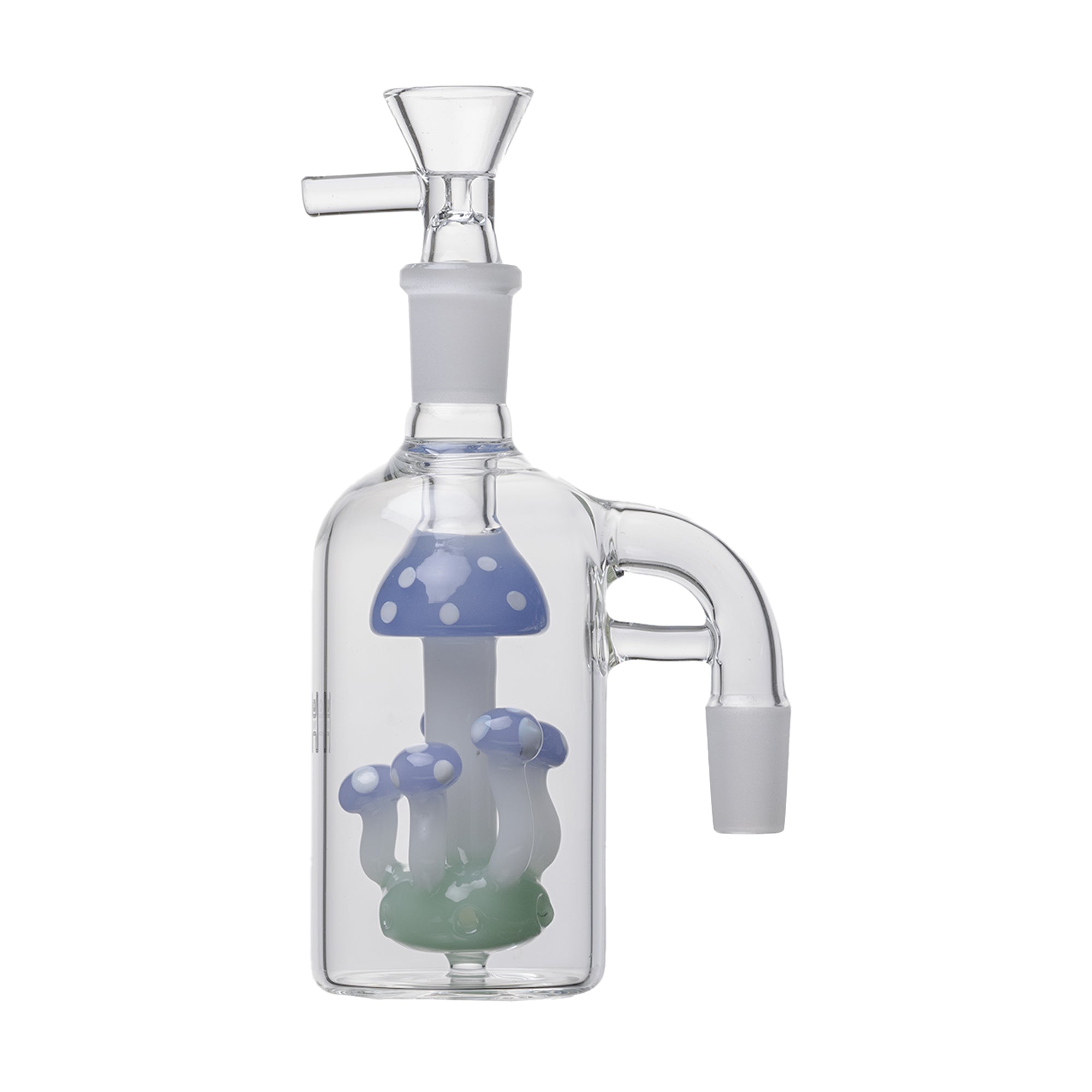 Human Grade The Shroom Glass Perc Ash Catcher - Discreet Smoker
