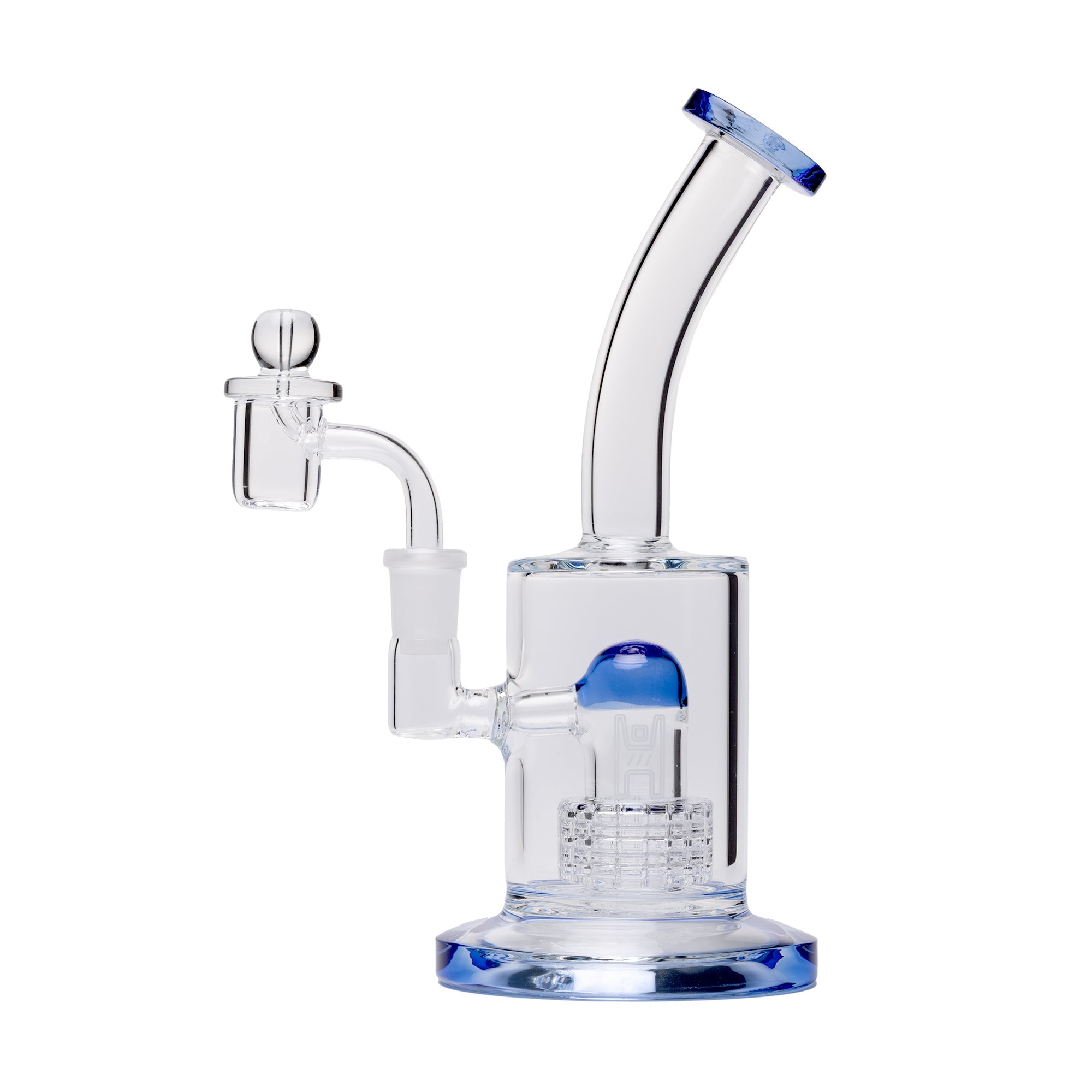 Human Grade Neo Glass Rig Water Pipe - Discreet Smoker