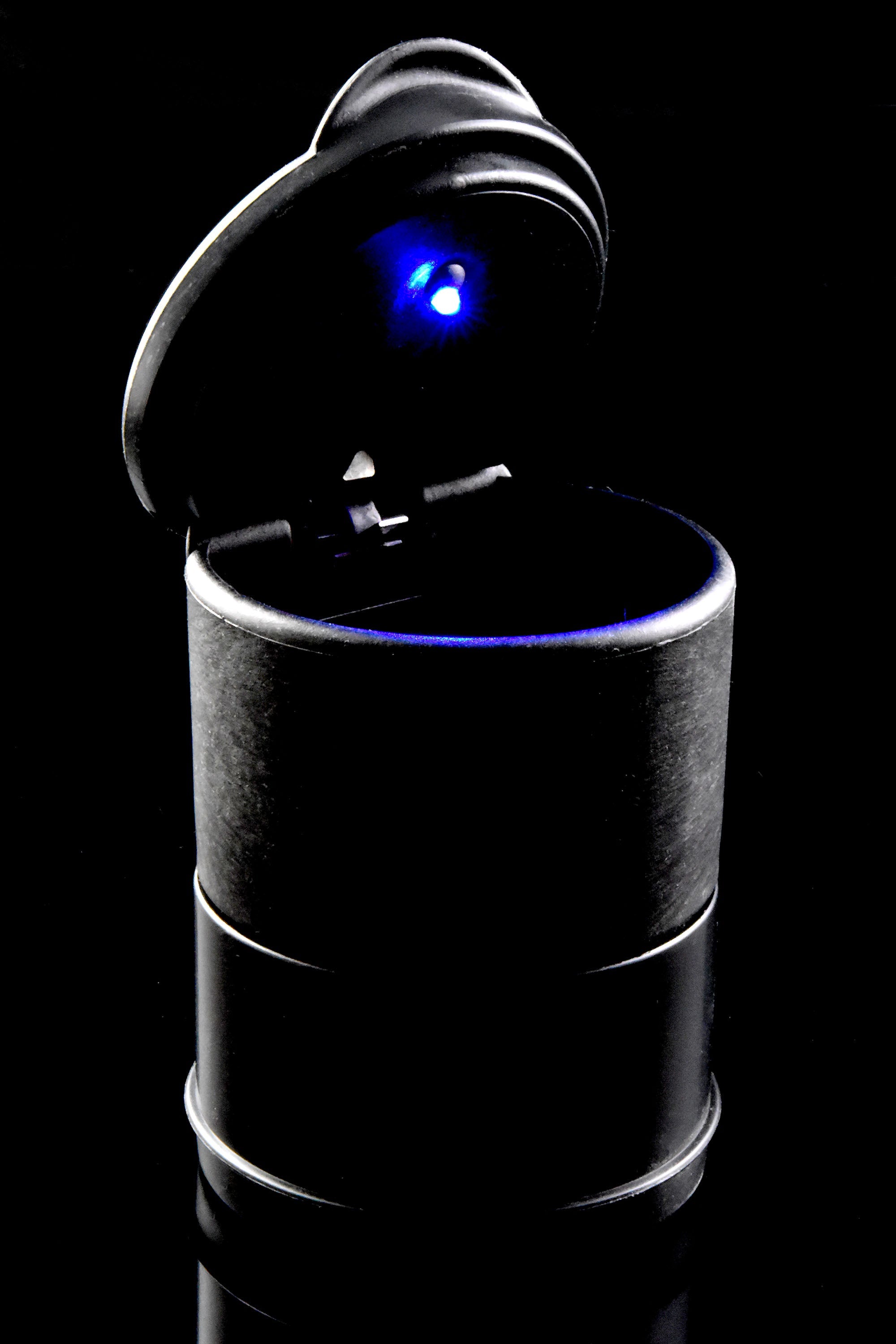 LED Cup Holder Car Ashtray – 3.5″ - Discreet Smoker