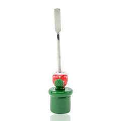 US-Made Piranha-Plant Glass Dabber – 5″