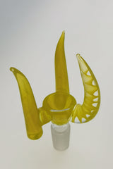 TAG - 4 Hole Disc Screen Slide with Inverted Triple Horn Handle - Discreet Smoker