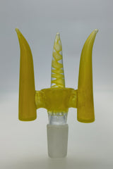 TAG - 4 Hole Disc Screen Slide with Inverted Triple Horn Handle - Discreet Smoker