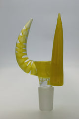 TAG - 4 Hole Disc Screen Slide with Inverted Triple Horn Handle - Discreet Smoker