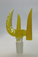 TAG - 4 Hole Disc Screen Slide with Inverted Triple Horn Handle - Discreet Smoker