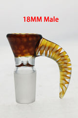 TAG - Horn Handle Single Hole Slide - Discreet Smoker