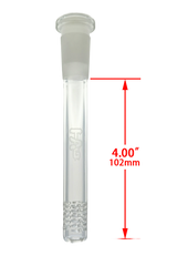TAG - 18/14MM 6 Row x 3 (54 Hole) Open End Gridded Super Slit Downstem (5.50") - Discreet Smoker