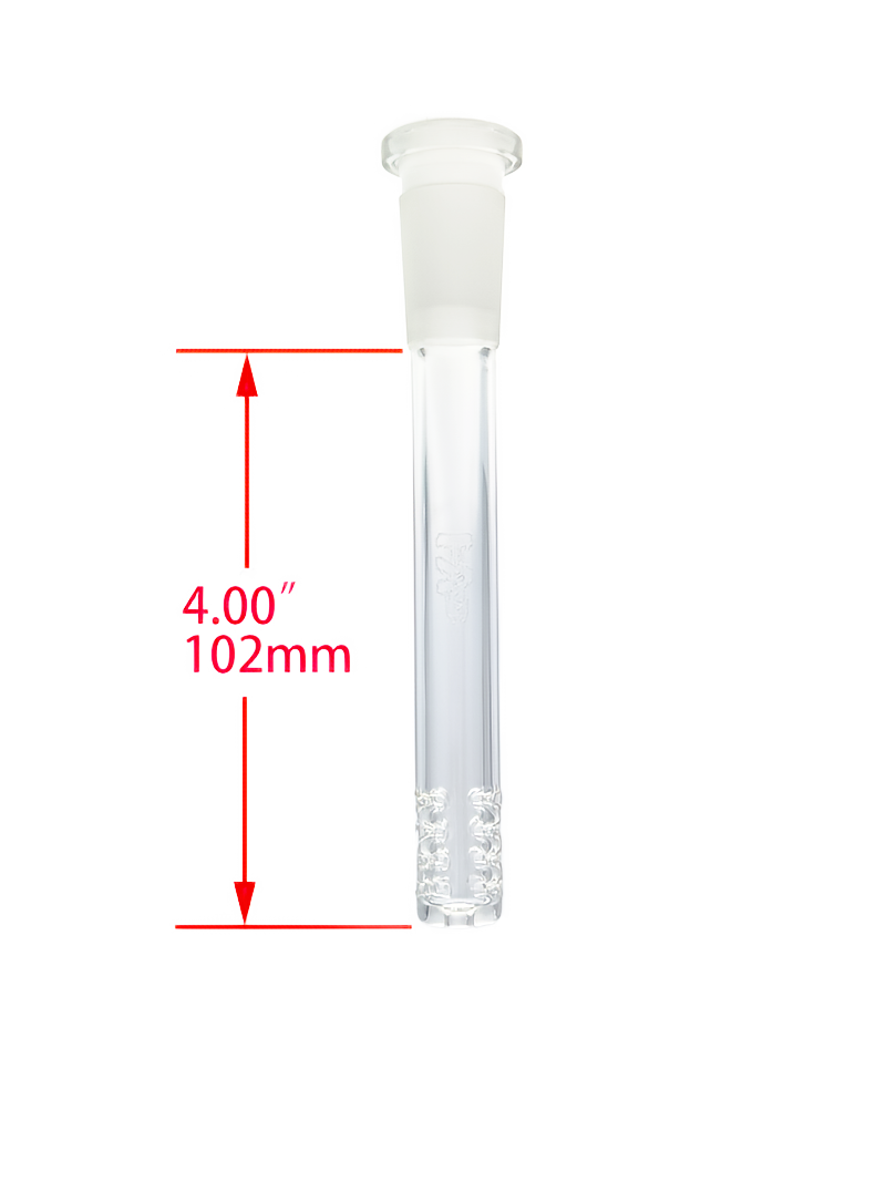TAG - 18/14MM Open End 32 Slit Multiplying Rod Downstem - Discreet Smoker