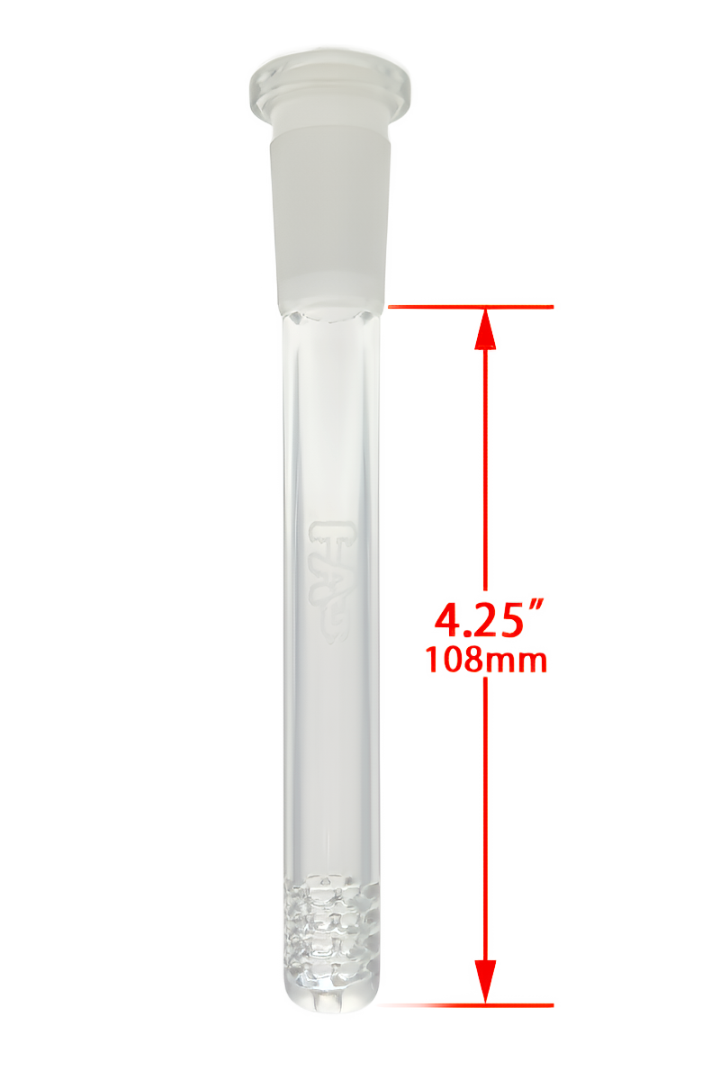 TAG - 18/14MM Open End 32 Slit Multiplying Rod Downstem - Discreet Smoker