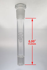 TAG - 28/18MM Open End 12-Arm Tree (5x.8MM) Downstem - Discreet Smoker