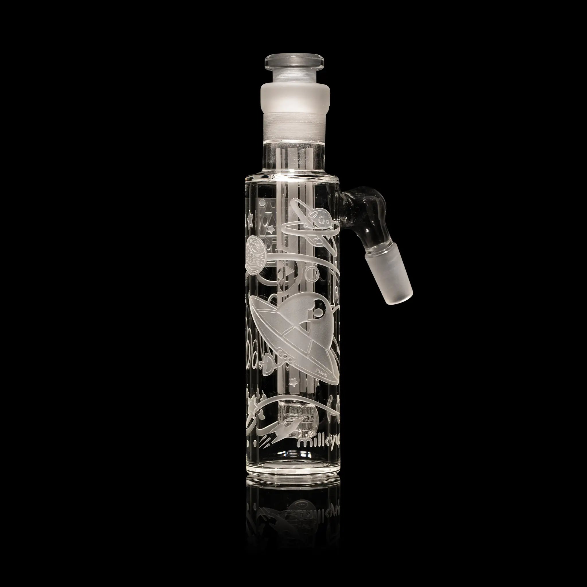 Space Odyssey 45° Wet Ash Catcher - Discreet Smoker