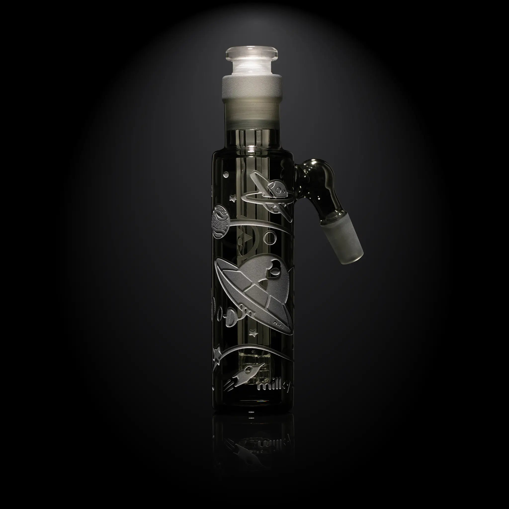 Space Odyssey 45° Wet Ash Catcher - Discreet Smoker