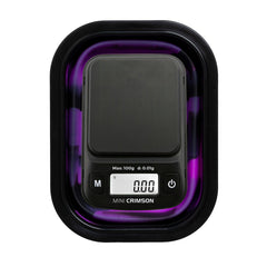 Truweigh Mini Crimson Collapsible Bowl Scale - 100g x 0.01g