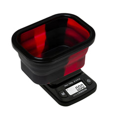 Truweigh Mini Crimson Collapsible Bowl Scale - 100g x 0.01g