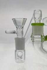TAG - Full Quartz Drop Down Adapter (1" Drop) - Discreet Smoker