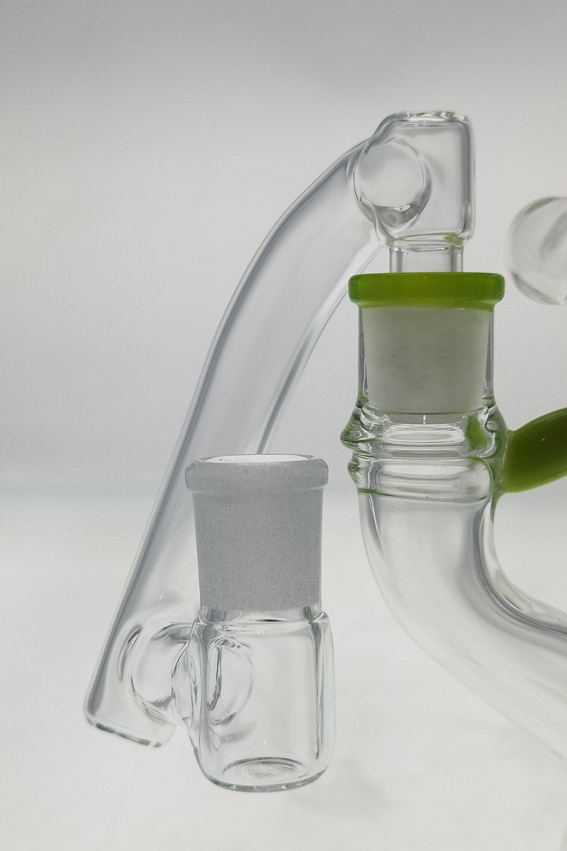 TAG - Full Quartz Drop Down Adapter (1" Drop) - Discreet Smoker