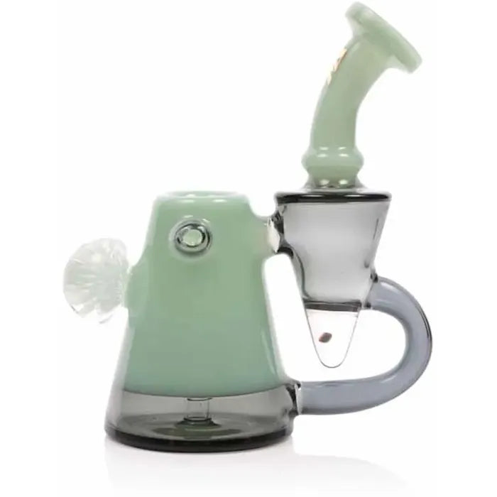 MK Glass Sky Bubbler Recycler - Discreet Smoker