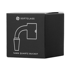 Softglass Full Weld Quartz Buckets - Discreet Smoker