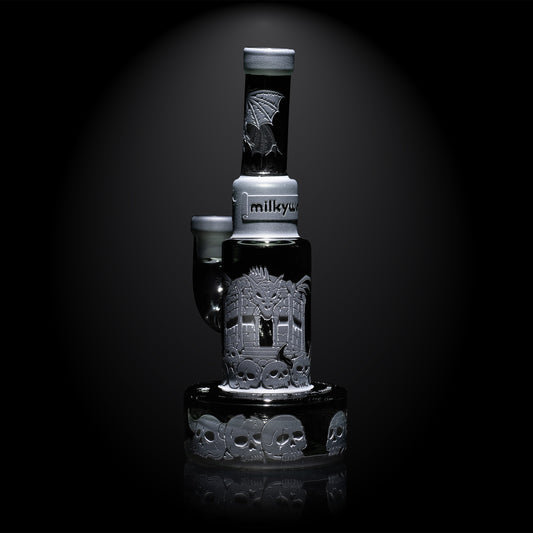 Temple of the Dragon 8" Dab Rig - Discreet Smoker