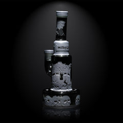 Temple of the Dragon 8" Dab Rig - Discreet Smoker